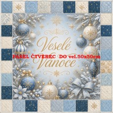 Látkový panel kolekce VÁNOCE 640-367 Látkový panel kolekce VÁNOCE 640-367