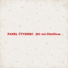  Látkový panel kolekce VÁNOCE 640-37