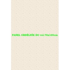 Látkový panel sada kolekce VÁNOCE - na adventní kalendář, pexeso, ozdoby atd.  640-405 - zadní díl k 403