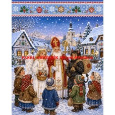 Látkový panel kolekce VÁNOCE 640-407 Látkový panel kolekce VÁNOCE 640-407