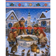 Látkový panel kolekce VÁNOCE 640-412 Látkový panel kolekce VÁNOCE 640-412