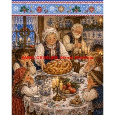 Látkový panel kolekce VÁNOCE 640-420 Látkový panel kolekce VÁNOCE 640-420
