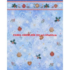 Látkový panel kolekce VÁNOCE 640-427 Látkový panel kolekce VÁNOCE 640-427