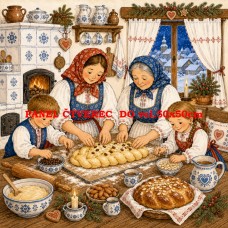 Látkový panel kolekce VÁNOCE 640-440 Látkový panel kolekce VÁNOCE 640-440