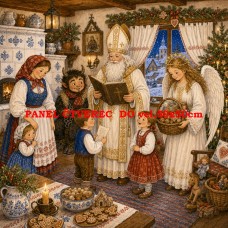 Látkový panel kolekce VÁNOCE 640-441 Látkový panel kolekce VÁNOCE 640-441