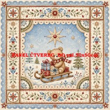 Látkový panel kolekce POHÁDKOVÉ VÁNOCE 640-504 Látkový panel kolekce POHÁDKOVÉ VÁNOCE 640-504