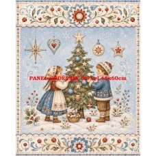 Látkový panel kolekce VÁNOCE 640-518 Látkový panel kolekce VÁNOCE 640-518