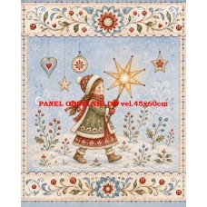 Látkový panel kolekce VÁNOCE 640-519 Látkový panel kolekce VÁNOCE 640-519