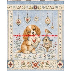 Látkový panel kolekce VÁNOCE 640-543