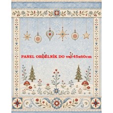 Látkový panel kolekce VÁNOCE 640-554
