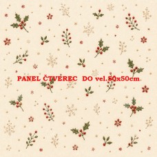  Látkový panel kolekce VÁNOCE 640-63