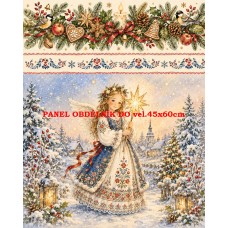 Látkový panel kolekce VÁNOCE 640-834