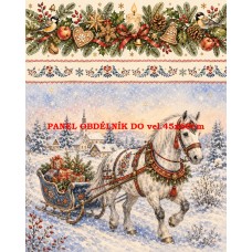 Látkový panel kolekce VÁNOCE 640-838