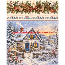 Látkový panel kolekce VÁNOCE 640-851