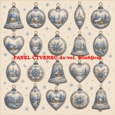  Látkový panel sada kolekce VÁNOCE 640-974