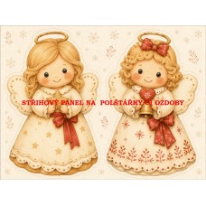 Panel na VÁNOČNÍ POLŠTÁŘKY / OZDOBY 641-118 Panel na VÁNOČNÍ POLŠTÁŘKY / OZDOBY 641-118