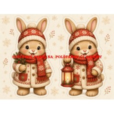 Panel na VÁNOČNÍ POLŠTÁŘKY / OZDOBY 641-122 Panel na VÁNOČNÍ POLŠTÁŘKY / OZDOBY 641-122