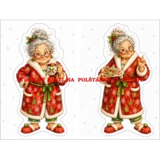 Panel na VÁNOČNÍ POLŠTÁŘKY / OZDOBY 641-132 Panel na VÁNOČNÍ POLŠTÁŘKY / OZDOBY 641-132