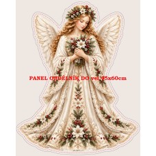 Panel na VÁNOČNÍ 3D POLŠTÁŘEK / OZDOBY   641-216 zrcadlově