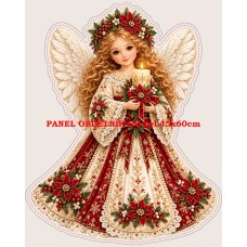 Panel na VÁNOČNÍ 3D POLŠTÁŘEK / OZDOBY   641-219