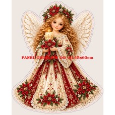 Panel na VÁNOČNÍ 3D POLŠTÁŘEK / OZDOBY   641-219 zrcadlově