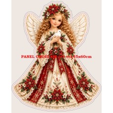 Panel na VÁNOČNÍ 3D POLŠTÁŘEK / OZDOBY   641-221