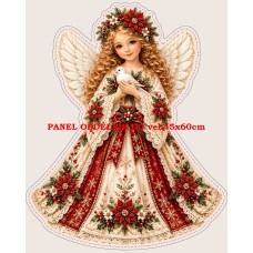 Panel na VÁNOČNÍ 3D POLŠTÁŘEK / OZDOBY   641-221 zrcadlově