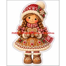 Panel na VÁNOČNÍ 3D POLŠTÁŘEK / OZDOBY   641-236