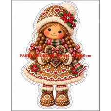 Panel na VÁNOČNÍ 3D POLŠTÁŘEK / OZDOBY   641-239