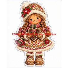 Panel na VÁNOČNÍ 3D POLŠTÁŘEK / OZDOBY   641-239 zrcadlově