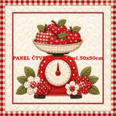 Látkový panel  kolekce  VŮNĚ VENKOVSKÉ KUCHYNĚ  644-17