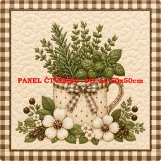 Látkový panel kolekce VŮNĚ VENKOVSKÉ KUCHYNĚ 644-172 Látkový panel kolekce VŮNĚ VENKOVSKÉ KUCHYNĚ 644-172