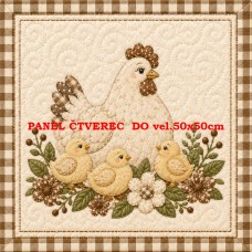 Látkový panel kolekce VŮNĚ VENKOVSKÉ KUCHYNĚ 644-196 Látkový panel kolekce VŮNĚ VENKOVSKÉ KUCHYNĚ 644-196