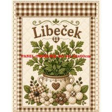 Látkový panel kolekce VŮNĚ VENKOVSKÉ KUCHYNĚ 644-218 Látkový panel kolekce VŮNĚ VENKOVSKÉ KUCHYNĚ 644-218