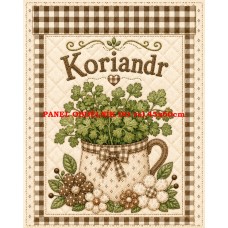 Látkový panel kolekce VŮNĚ VENKOVSKÉ KUCHYNĚ 644-219 Látkový panel kolekce VŮNĚ VENKOVSKÉ KUCHYNĚ 644-219