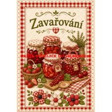 Látkový panel kolekce VŮNĚ VENKOVSKÉ KUCHYNĚ 644-70