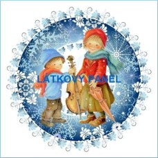 BAVLNĚNÝ PANEL - VÁNOČNÍ -  varianty velikostí  179-227