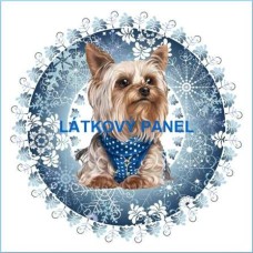 BAVLNĚNÝ PANEL - VÁNOČNÍ -  varianty velikostí  179-228