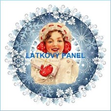 BAVLNĚNÝ PANEL - VÁNOČNÍ -  varianty velikostí  179-231