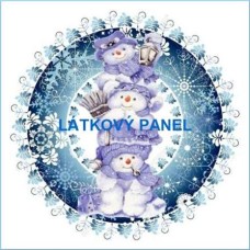 BAVLNĚNÝ PANEL - VÁNOČNÍ -  varianty velikostí  179-234