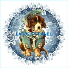 BAVLNĚNÝ PANEL - VÁNOČNÍ -  varianty velikostí  179-241
