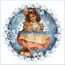 BAVLNĚNÝ PANEL - VÁNOČNÍ -  varianty velikostí  179-253