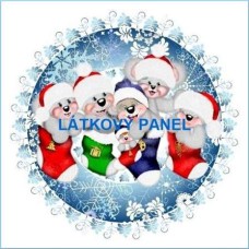 BAVLNĚNÝ PANEL - VÁNOČNÍ -  varianty velikostí  179-260