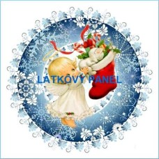 BAVLNĚNÝ PANEL - VÁNOČNÍ -  varianty velikostí  179-261