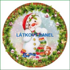 BAVLNĚNÝ PANEL - VÁNOČNÍ -  varianty velikostí  179-268