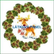 BAVLNĚNÝ PANEL - VÁNOČNÍ -  varianty velikostí  179-274
