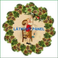 BAVLNĚNÝ PANEL - VÁNOČNÍ -  varianty velikostí  179-276