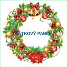 BAVLNĚNÝ PANEL - VÁNOČNÍ -  varianty velikostí  179-294