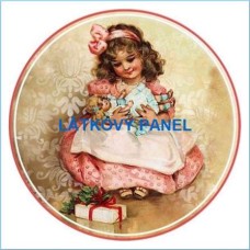 BAVLNĚNÝ PANEL - VÁNOČNÍ -  varianty velikostí  179-297