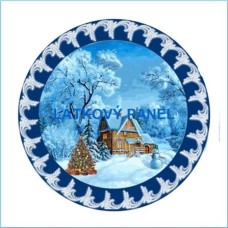 BAVLNĚNÝ PANEL - VÁNOČNÍ -  varianty velikostí  179-303